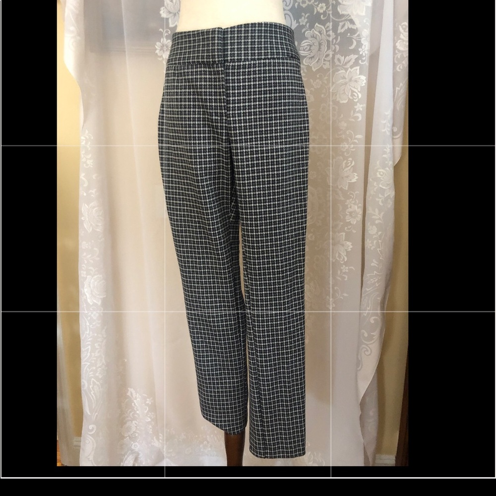 Vince Camuto Classic Check Trouser Blk/grey/white